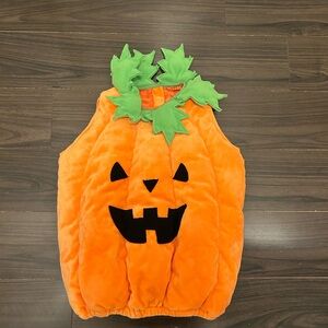 Kids Pumpkin Costume - Orange and Green